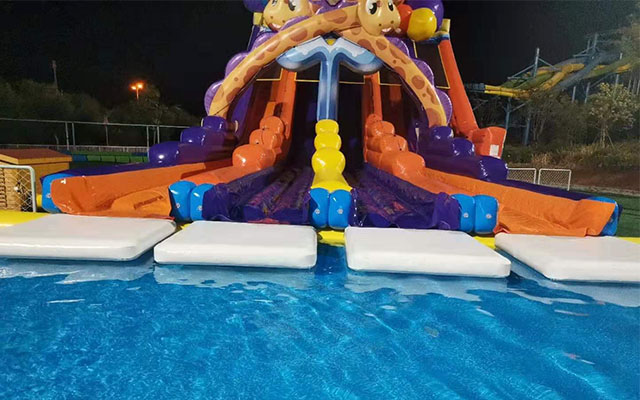 Animal Themed Inflatable Water Park